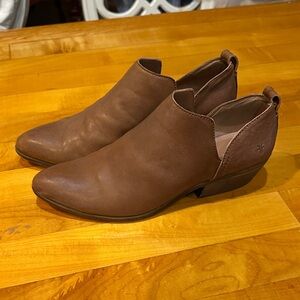 Frye rowen Brown Leather Women's Ankle Booties